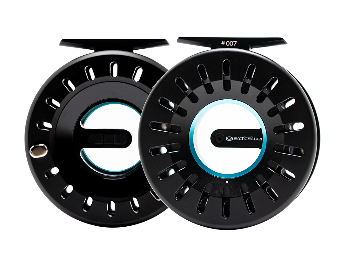 arctic silver fly reel IC3 the Ratio is fully sealed to keep out salt and sand FLY REEL ArcticSilver Innovation